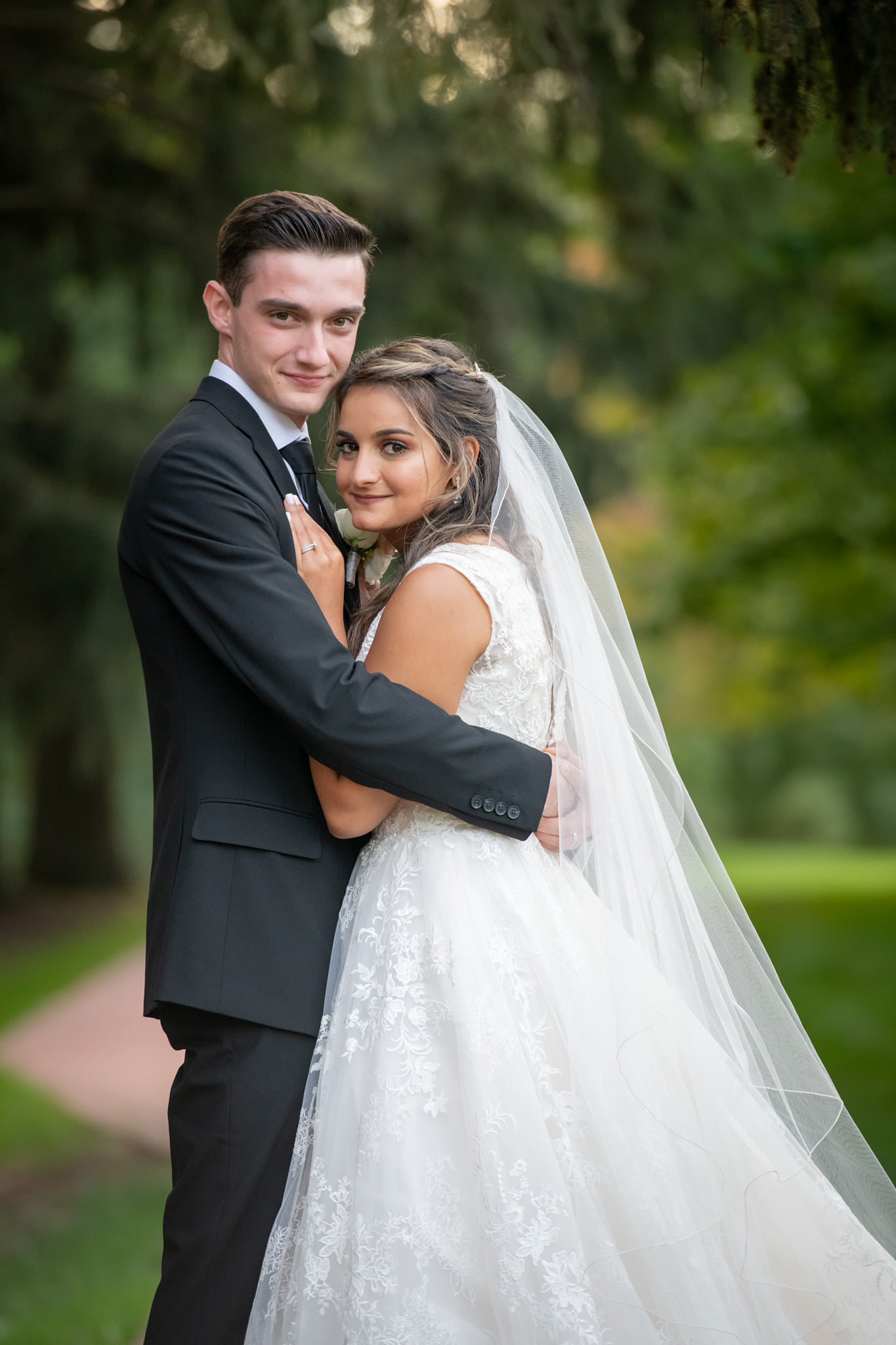 bride and groom