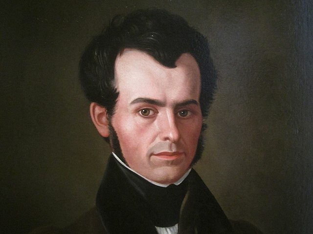 painted portrait of John Greenleaf Whittier
