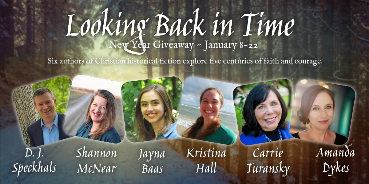 6 authors of Christian historical fiction for a giveaway